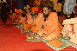 Annadhan during Nasik Kumbhamela 2015