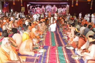 Annadhan during Nasik Kumbhamela 2015