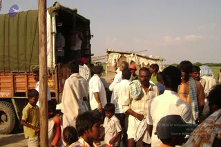September 2006 - Sindhanur flood relief