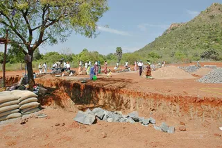 April 2008 - Making Of Kailaasa In Tiruvannamalai
