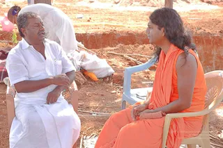 April 2008 - Making Of Kailaasa In Tiruvannamalai
