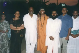 November 20 2002 - Blessing citizens in Coorg Estate