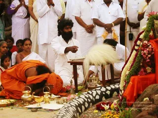 2004 - First Sannyas Deeksha At AdiKailaasa