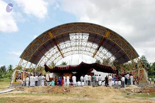 2005 - View-of-Ananda-Sabha-Construction