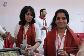 Annadhan during Allahabad Kumbhamela 2013