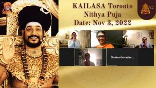 KAILASA TORONTO, CANADA on 11/3/2022
