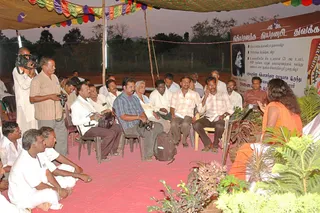 April 2008 - Making Of Kailaasa In Tiruvannamalai