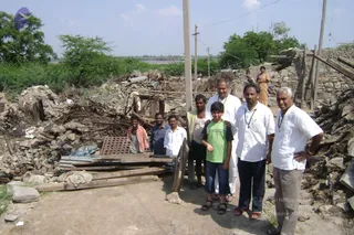 September 2006 - Sindhanur flood relief