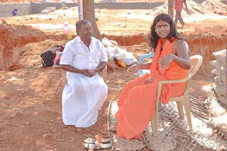 April 2008 - Making Of Kailaasa In Tiruvannamalai