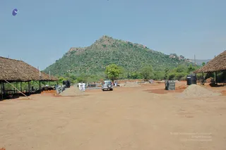 April 2008 - Making Of Kailaasa In Tiruvannamalai