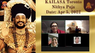 KAILASA TORONTO, CANADA on 4/5/2022