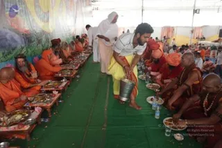 Annadhan during Nasik Kumbhamela 2015