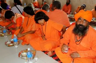 Annadhan during Nasik Kumbhamela 2015