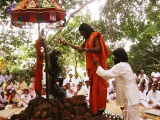 2004 - First Sannyas Deeksha At AdiKailaasa
