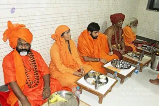 Annadhan during Nasik Kumbhamela 2015