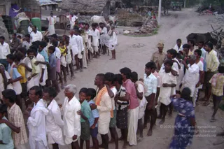 September 2006 - Sindhanur flood relief