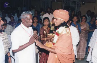 January 04 2004 - Mass Living ENlightenment initiation in Coimbatore