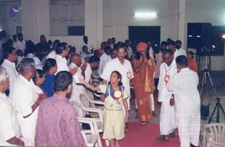 October 28 - 1 November 2004 - Mass Living Enlightenment Initiations in Tiruvannamalai