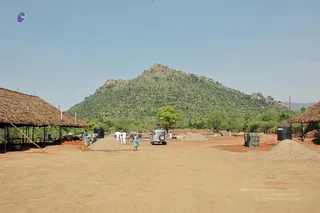 April 2008 - Making Of Kailaasa In Tiruvannamalai