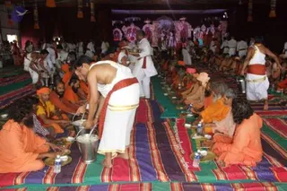 Annadhan during Nasik Kumbhamela 2015