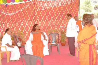 April 2008 - Making Of Kailaasa In Tiruvannamalai
