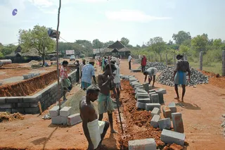 April 2008 - Making Of Kailaasa In Tiruvannamalai