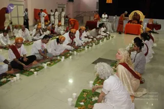 Annadhan during Allahabad Kumbhamela 2013
