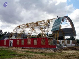 2005 - View-of-Ananda-Sabha-Construction