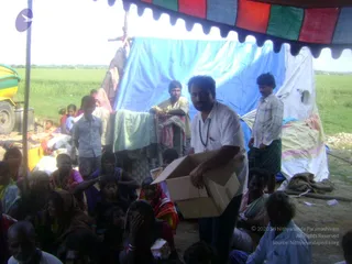 September 2006 - Sindhanur flood relief