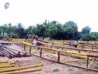 2005 - View-of-Ananda-Sabha-Construction