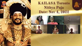 KAILASA TORONTO, CANADA on 11/4/2022