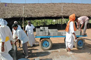 April 2008 - Making Of Kailaasa In Tiruvannamalai
