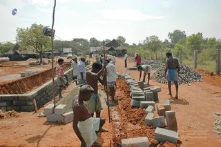 April 2008 - Making Of Kailaasa In Tiruvannamalai