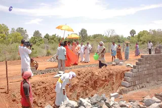 April 2008 - Making Of Kailaasa In Tiruvannamalai