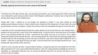 Bengaluru Aadheenam Persecution