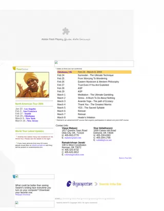 Swamisworld.com