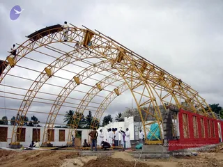 2005 - View-of-Ananda-Sabha-Construction
