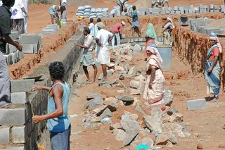 April 2008 - Making Of Kailaasa In Tiruvannamalai
