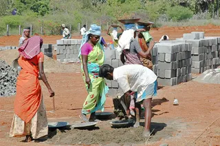 April 2008 - Making Of Kailaasa In Tiruvannamalai