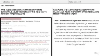 USA - Persecution