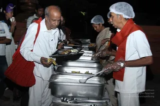 Annadhan during Allahabad Kumbhamela 2013