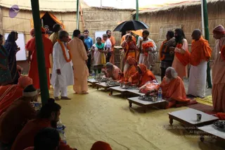 Annadhan during Allahabad Kumbhamela 2013