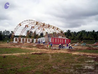 2005 - View-of-Ananda-Sabha-Construction
