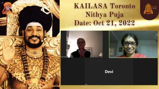 KAILASA TORONTO, CANADA on 10/21/2022