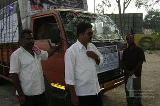 September 2006 - Sindhanur flood relief