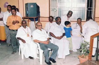 January 04 2004 - Mass Living ENlightenment initiation in Coimbatore