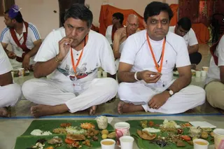 Annadhan during Allahabad Kumbhamela 2013