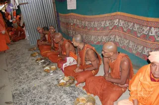 Annadhan during Allahabad Kumbhamela 2013