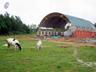 2005 - View-of-Ananda-Sabha-Construction