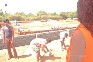April 2008 - Making Of Kailaasa In Tiruvannamalai
